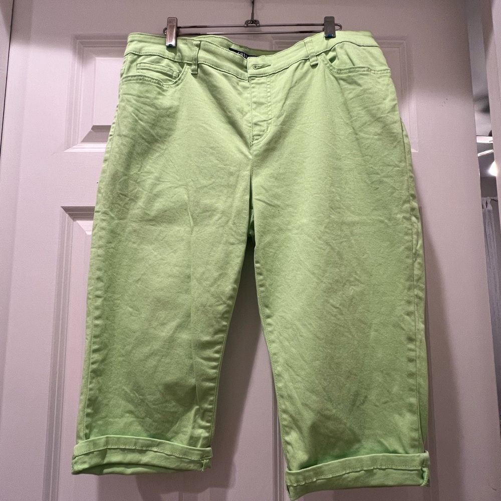 Chaps Lime Green denim Shorts